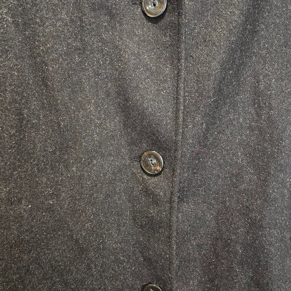 Vintage Pritti A Division Of Kirsten Wool Coat, Size XL, Black - Picture 3 of 9